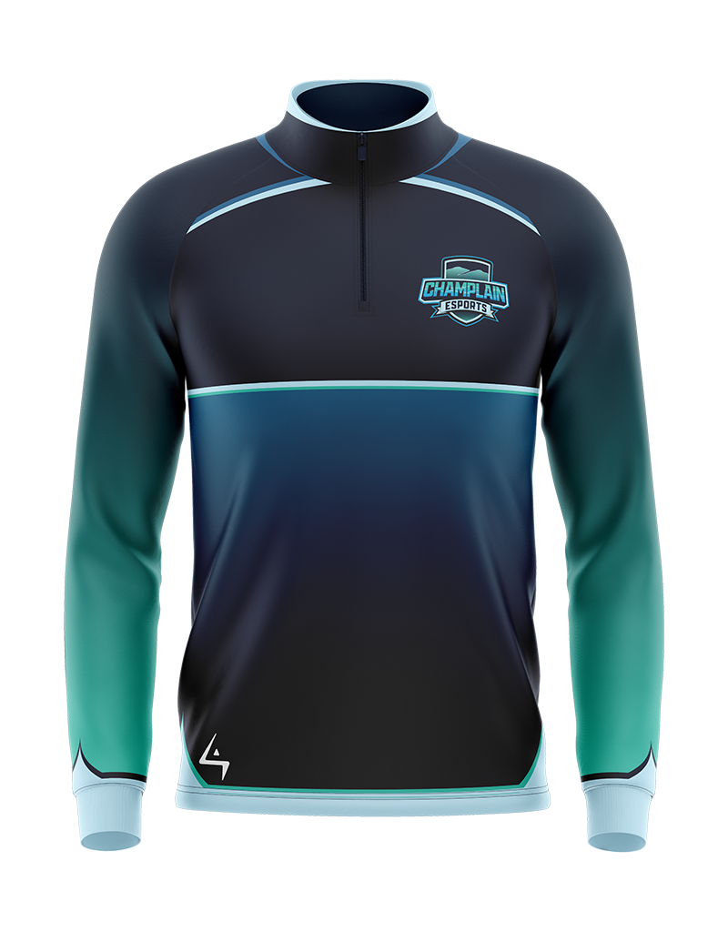 Champlain Esports Quarter Zip Long Sleeve