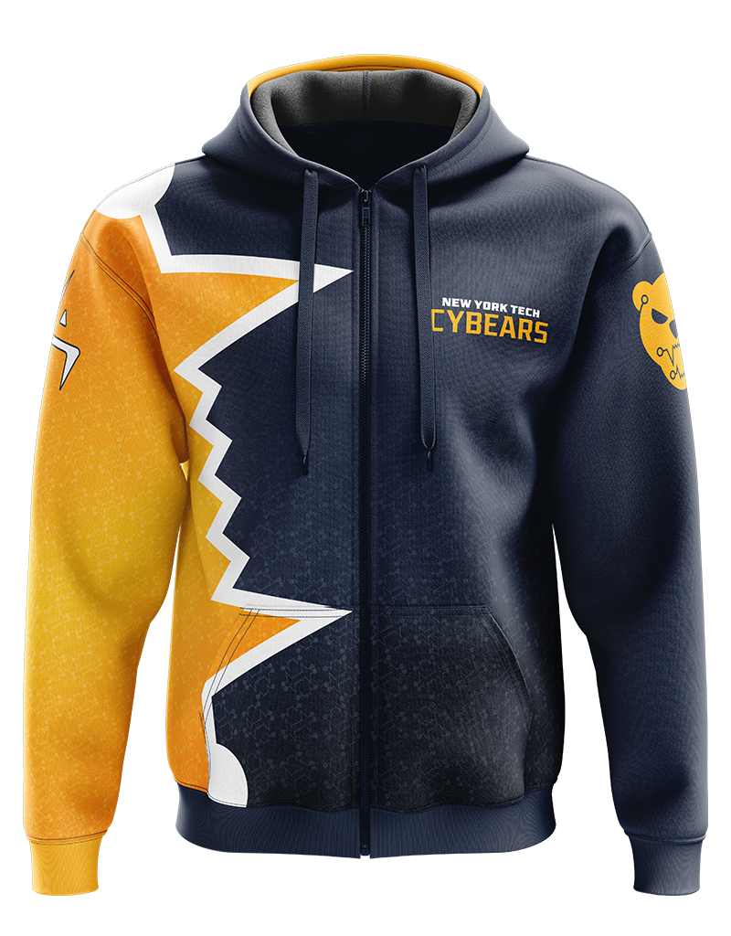 NYIT Cybears Pro Zip Hoodie