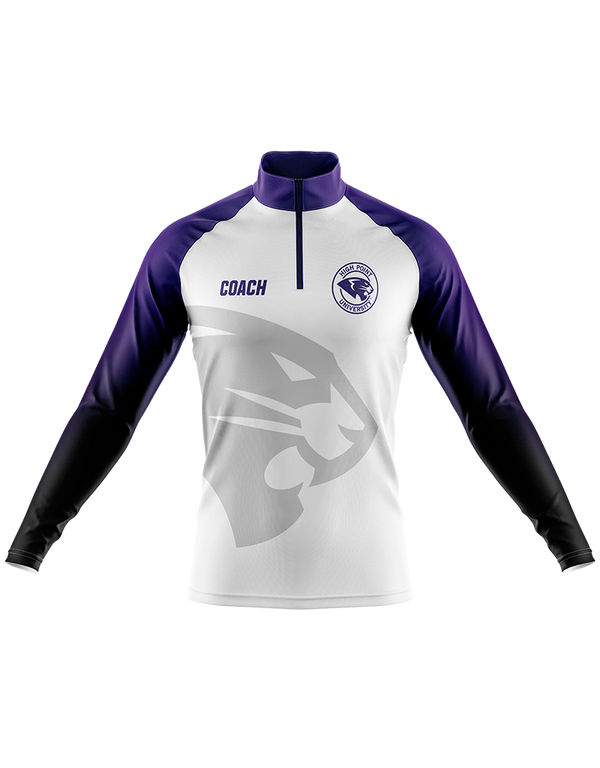 High Point University Esports Quarter Zip Long Sleeve