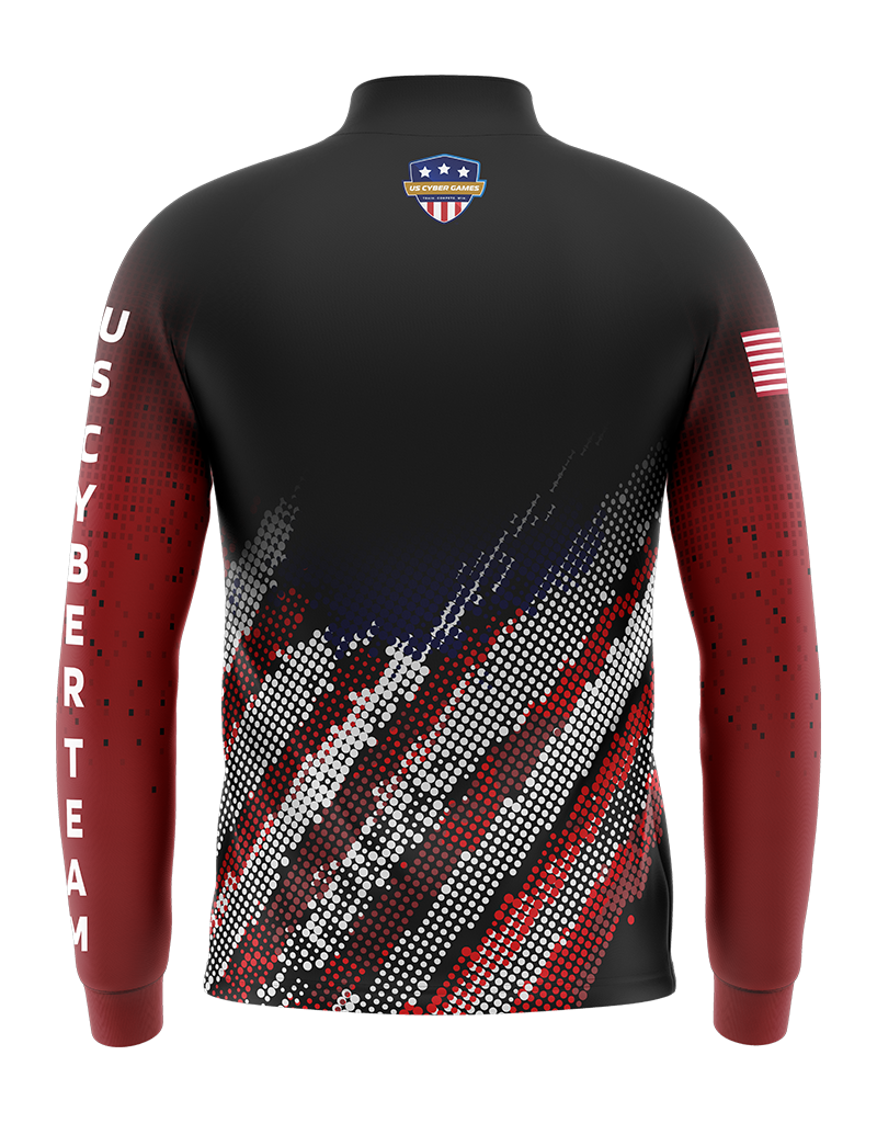 US Cyber Games Quarter Zip Long Sleeve - Season 2