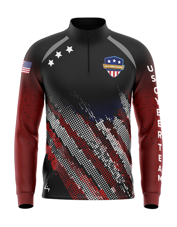 US Cyber Games Quarter Zip Long Sleeve - Season 2