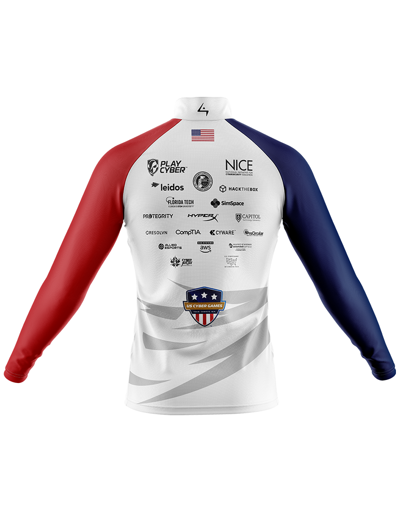 US Cyber Games - 1/4 Zip Long Sleeve